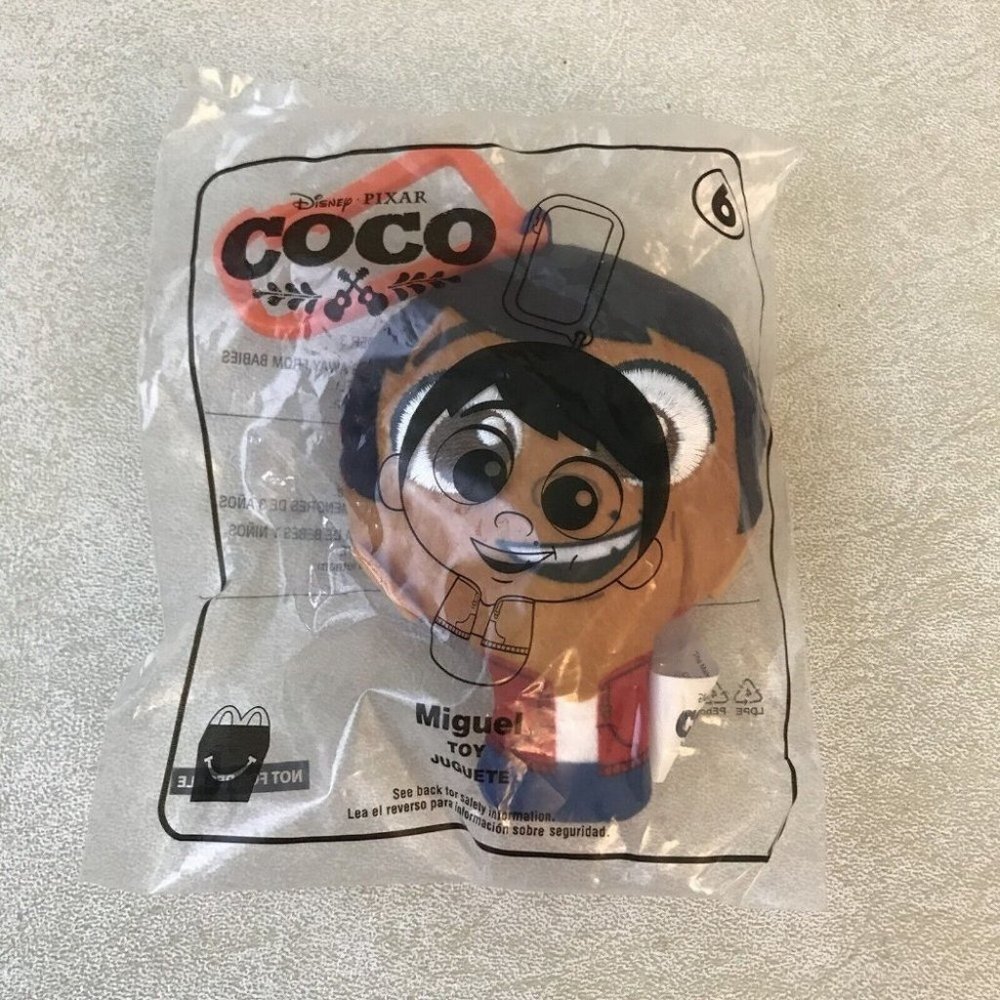 ✨✨5/$10✨✨Collectible 2020 McDONALDS HAPPY MEAL TOY DISNEY PIXAR Coco # 6  New